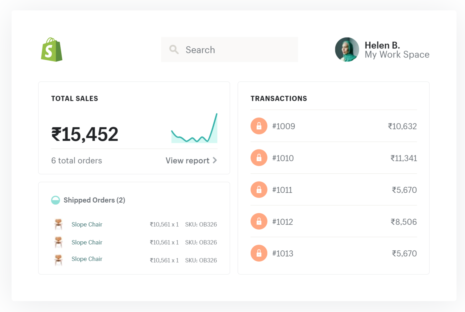 Shrepy Dashboard